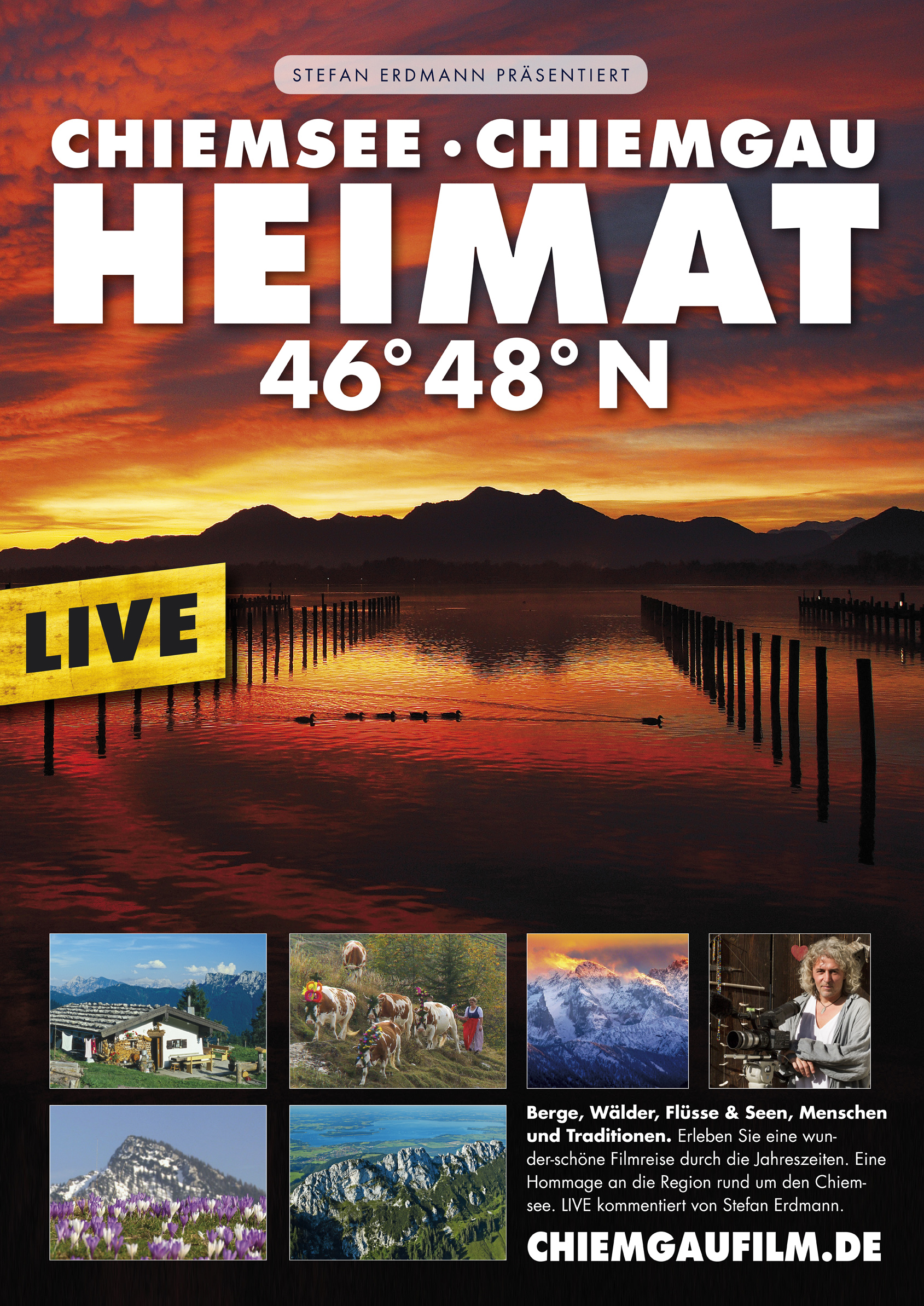 HEIMAT 46° 48° N - Chiemsee, Chiemgau, Alpen